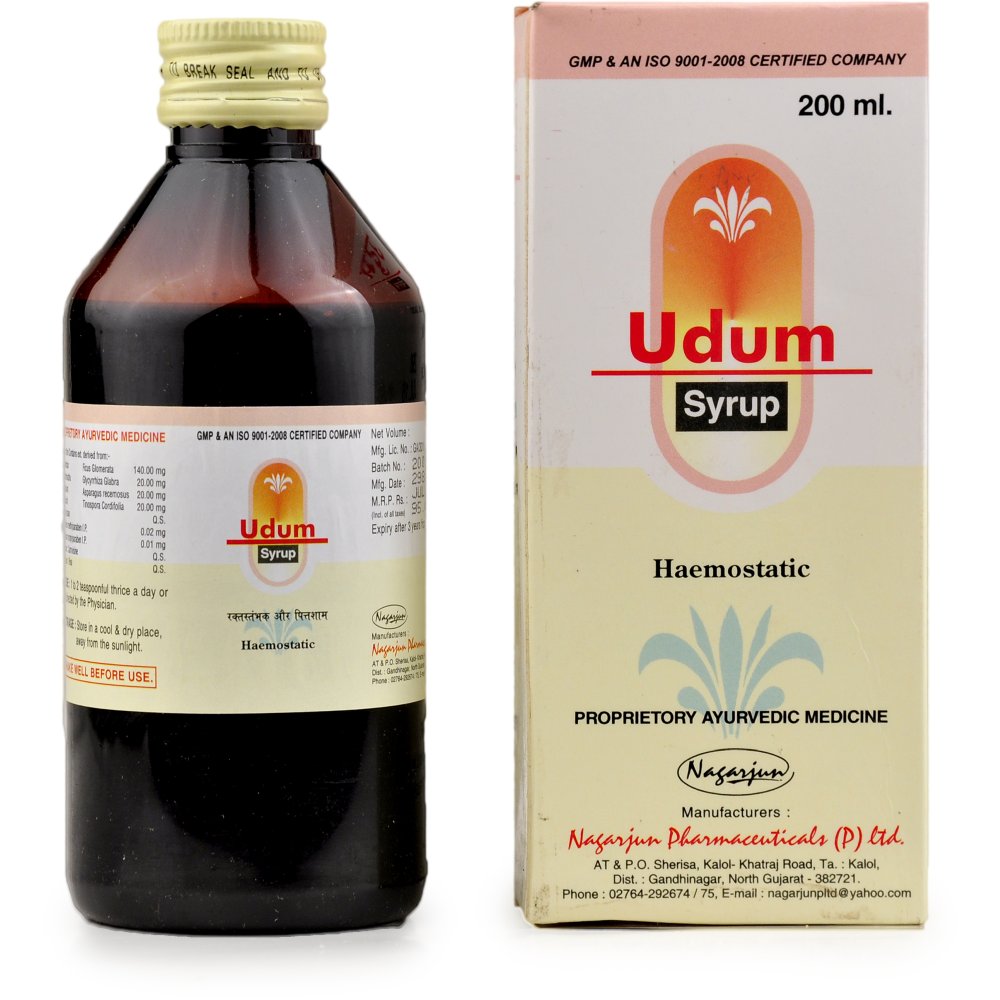 Nagarjun Udum Syrup (200ml)