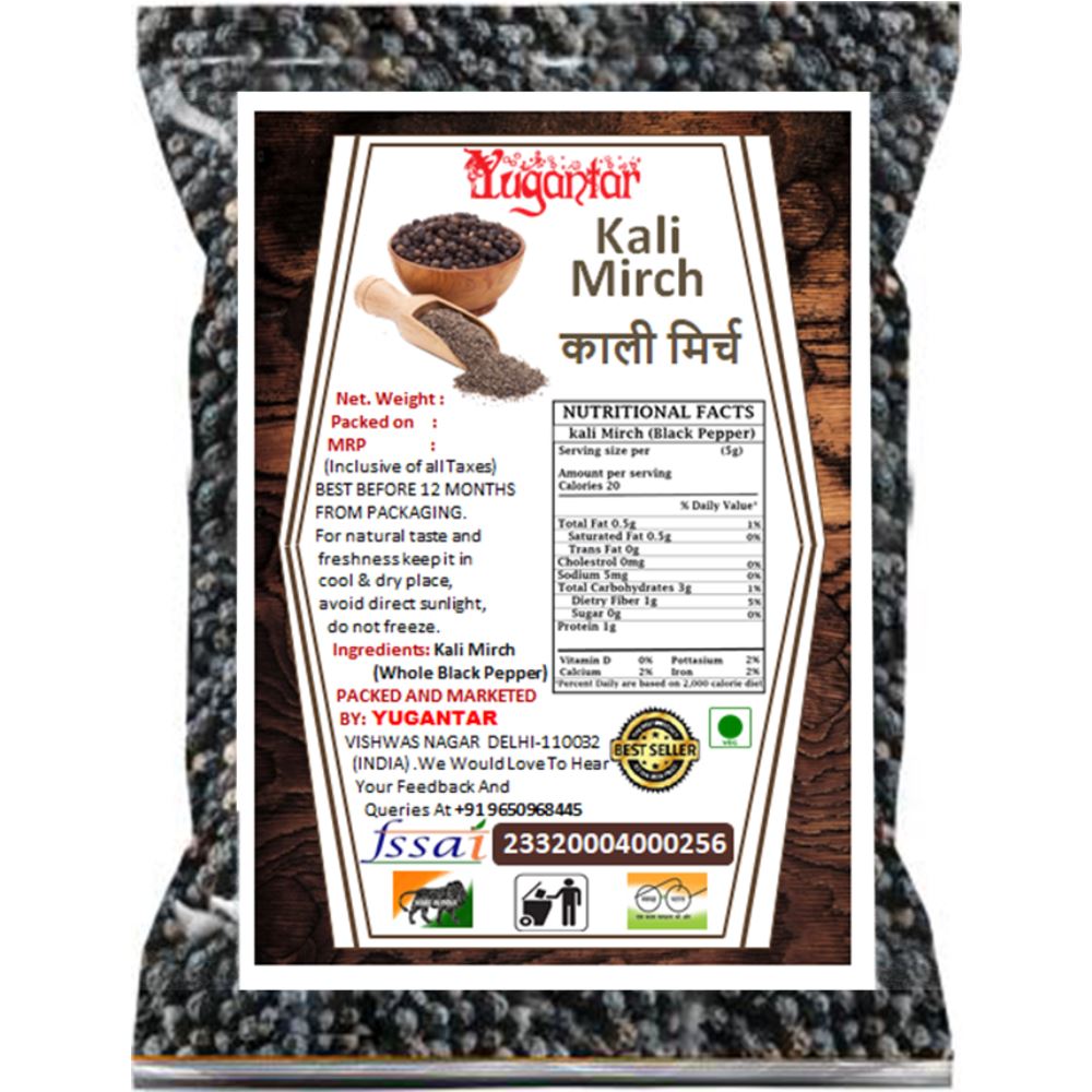 Yugantar Kali Mirch (100g)