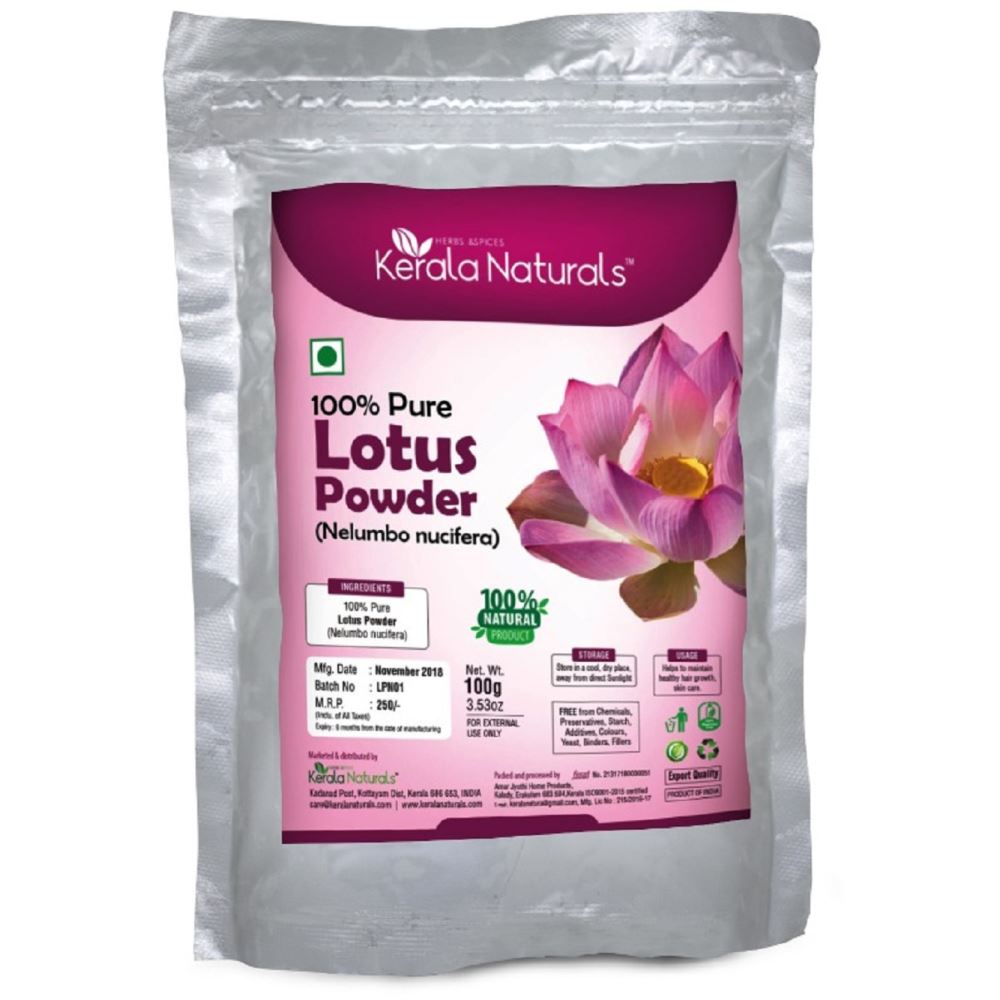 Kerala Naturals Lotus Powder (100g)