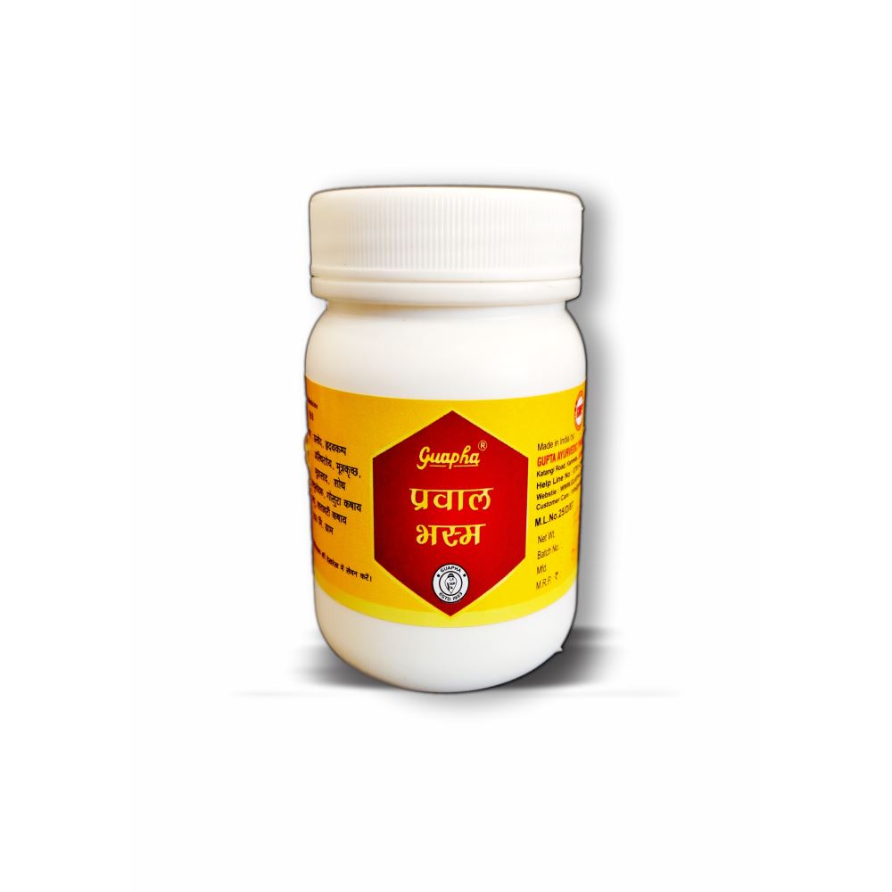 Guapha Ayurveda Prawal Bhasma (50g)