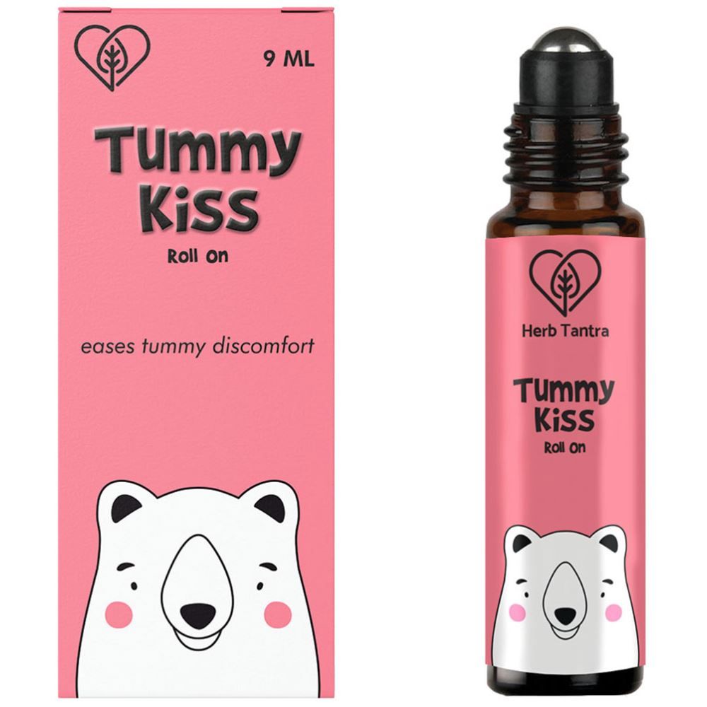 Herb Tantra Tummy Kiss Kids Roll On For Stomach Issues (9ml)