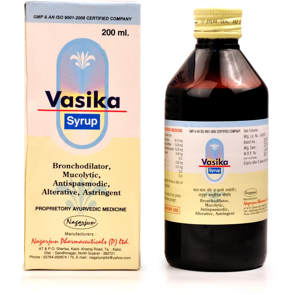 Nagarjun Vasika Syrup (200ml)