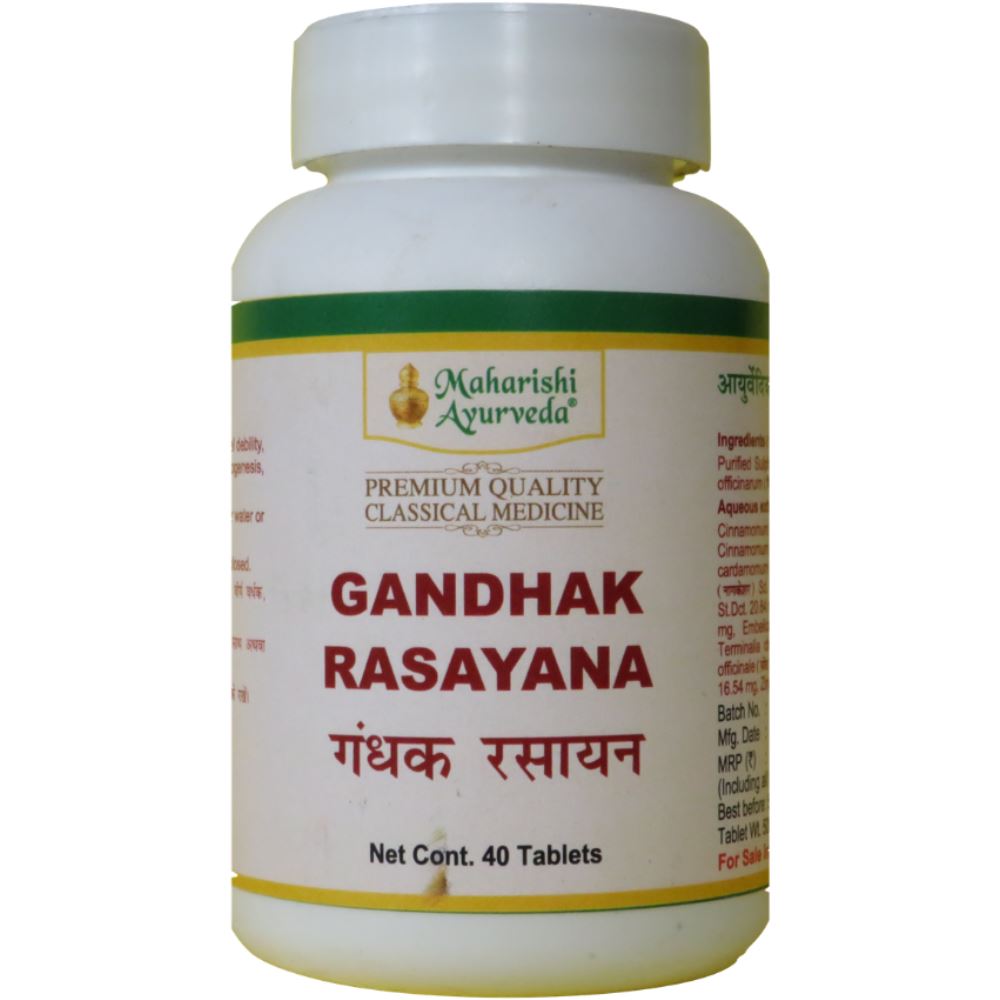 Maharishi Ayurveda Gandhak Rasayan (40tab)