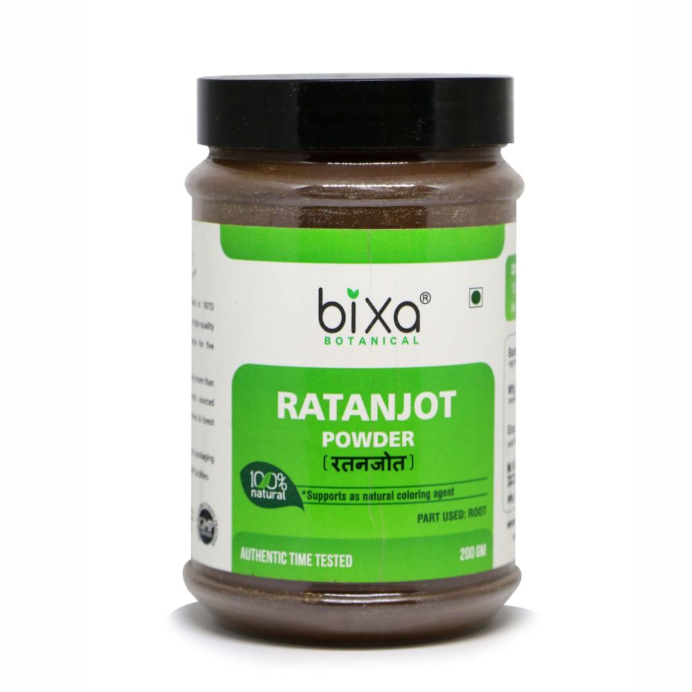 Bixa Botanical Ratanjot Powder Arnebia Nobilis (200g)