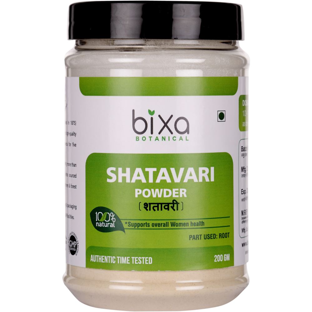 Bixa Botanical Shatavari Root Powder Asparagus Racemosus (200g)