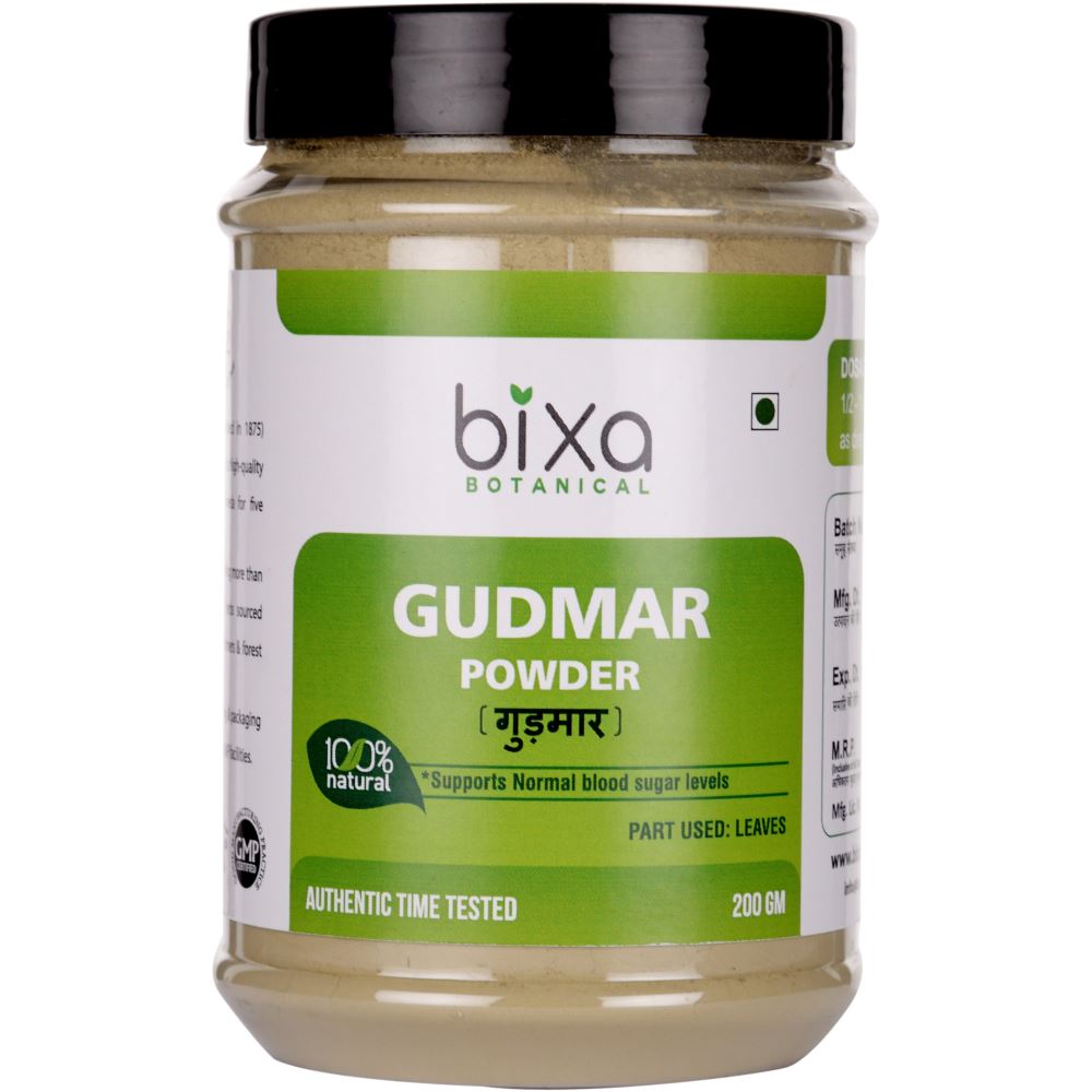 Bixa Botanical Gurmar Leaves Powder Gymnema Sylvestre (200g)