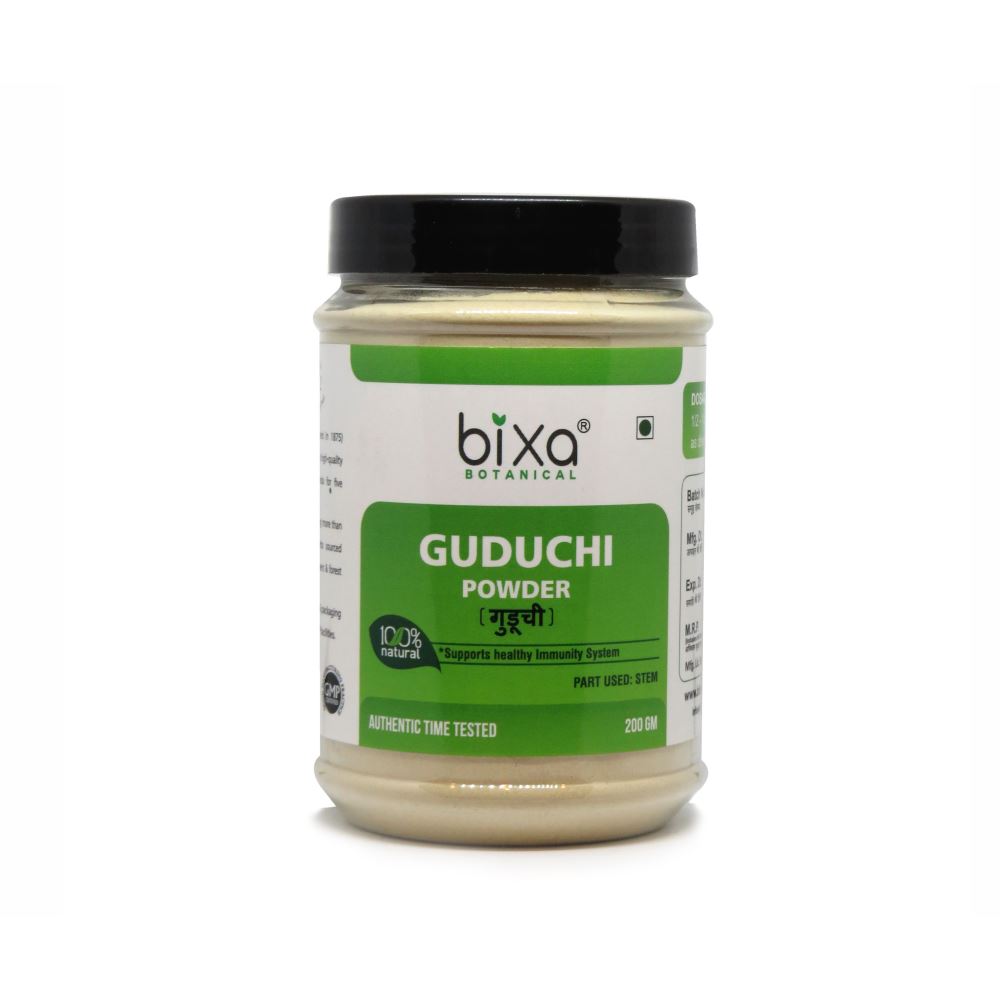 Bixa Botanical Guduchi Stem Powder Tinospora Cordifolia (200g)