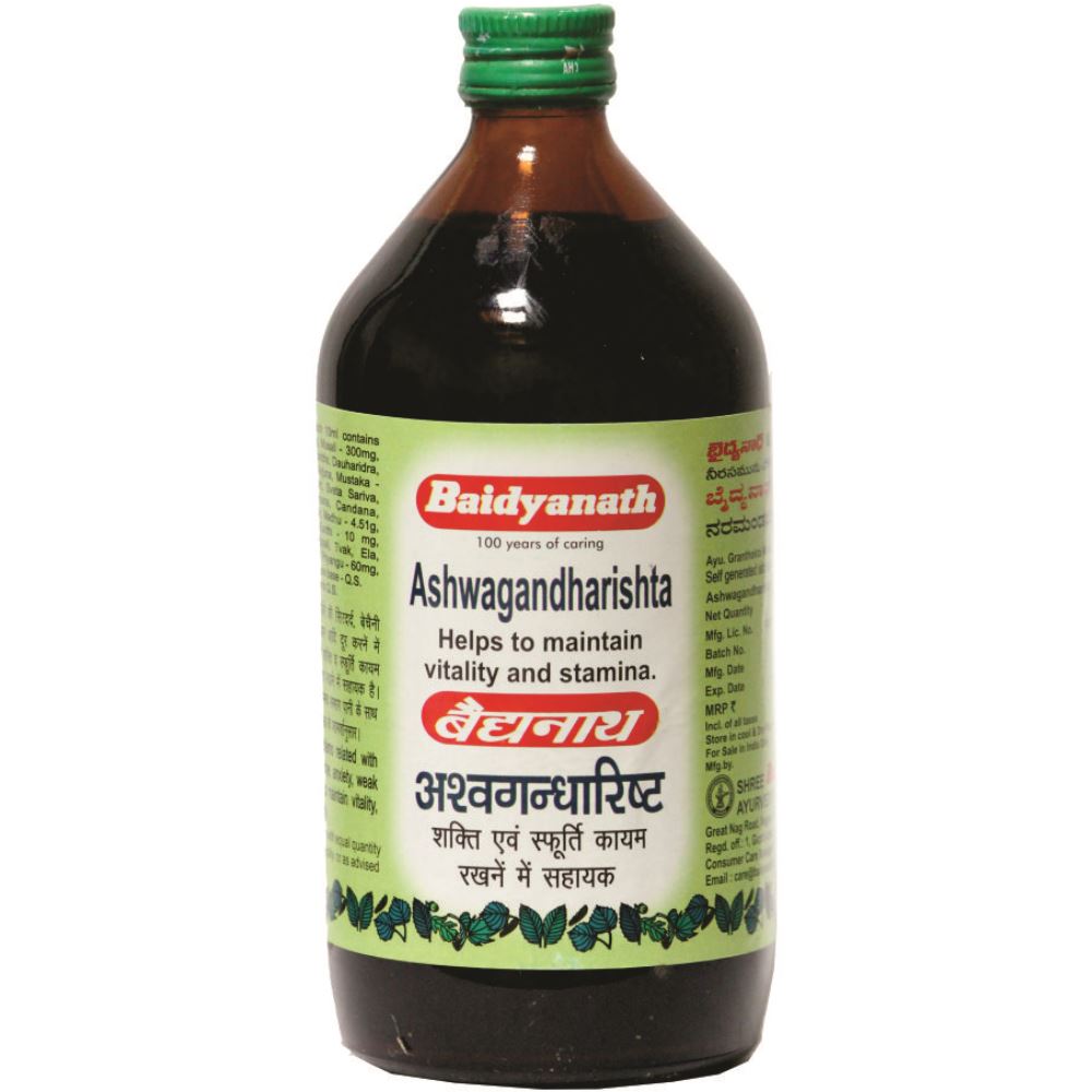 Baidyanath (Nagpur) Ashwagandharishta (450ml)