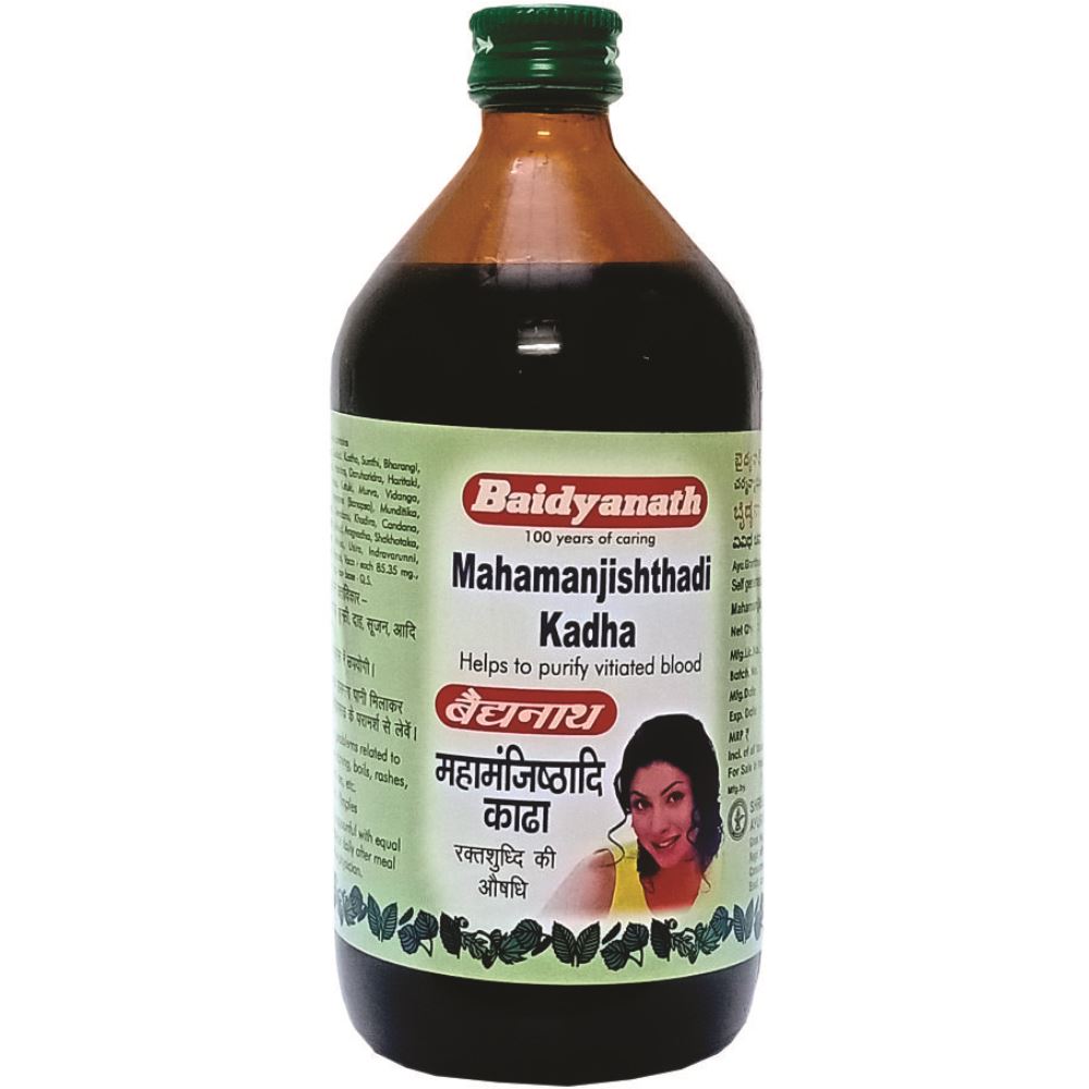 Baidyanath (Nagpur) Mahamanjisthadi Kadha (450ml)