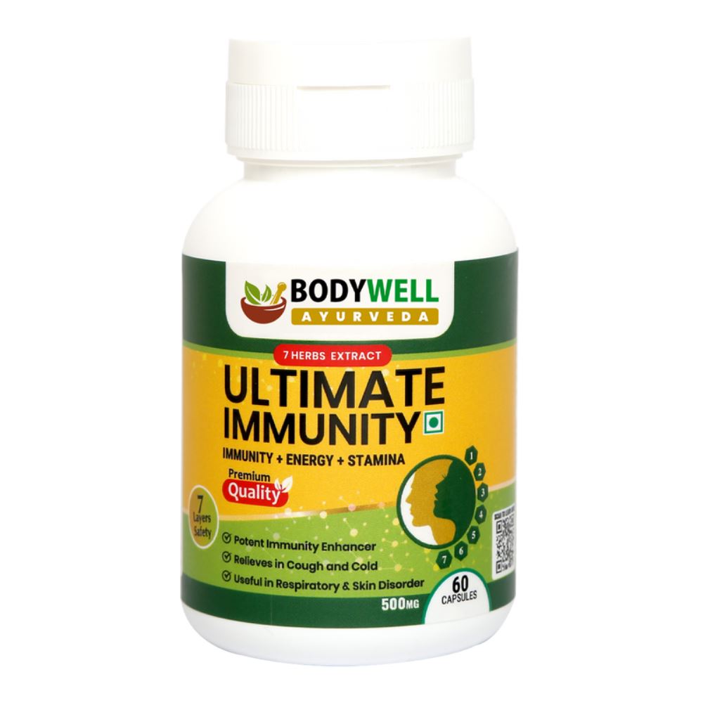 Bodywell Ultimate Immunity 500Mg Capsules (60caps)