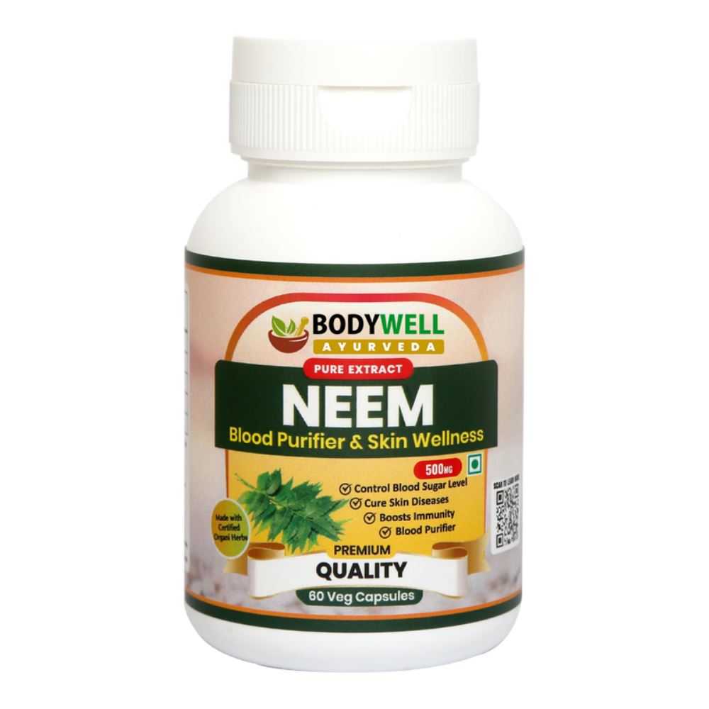 Bodywell Neem Pure Extract 500Mg Capsules (60caps)