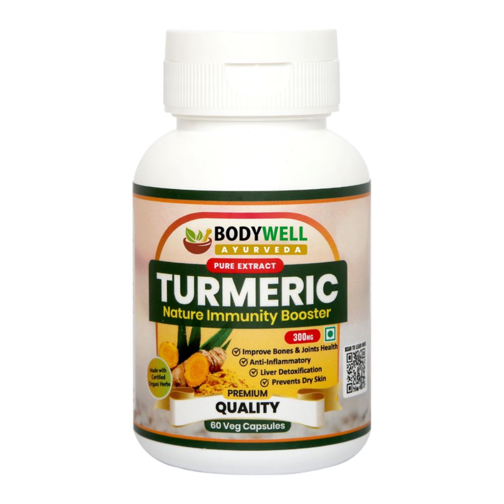 Bodywell Turmeric (Haridra) Extract 300Mg Capsule (60caps)