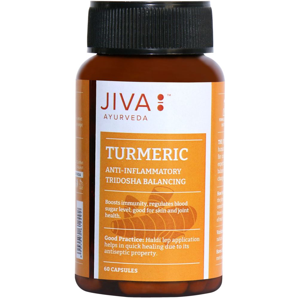 Jiva Ayurveda Turmeric Capsules (60caps)