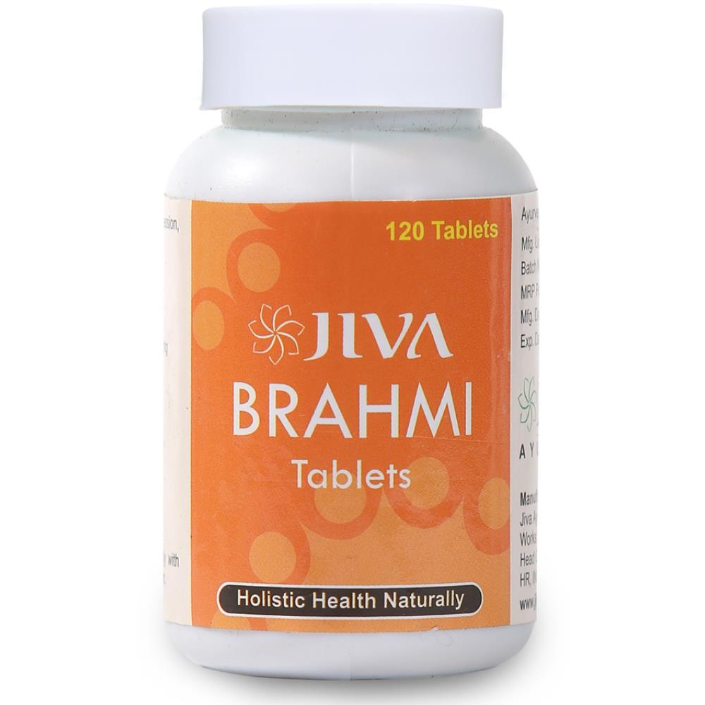 Jiva Ayurveda Brahmi Tablets (120tab)