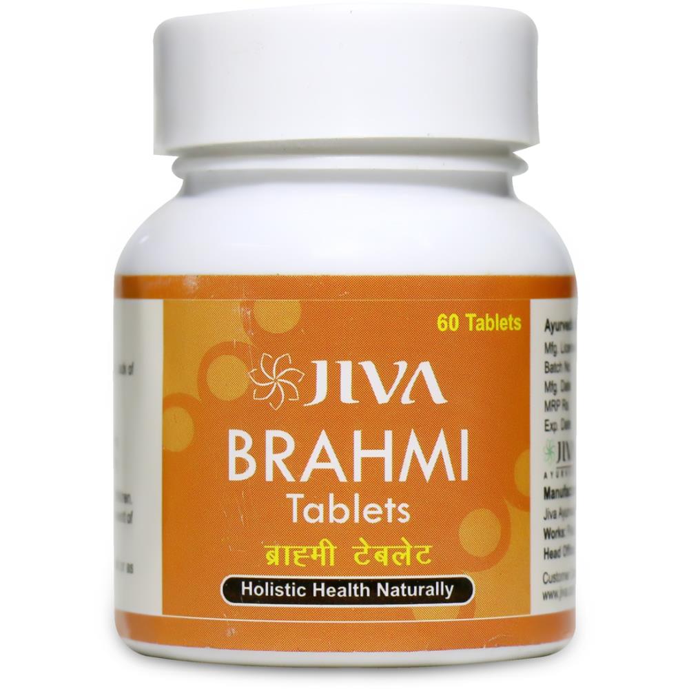 Jiva Ayurveda Brahmi Tablets (60tab)