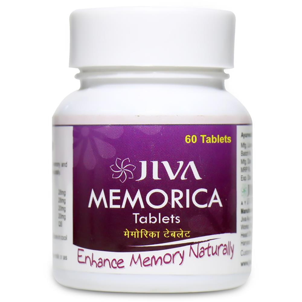 Jiva Ayurveda Memorica Tablets (60ml)