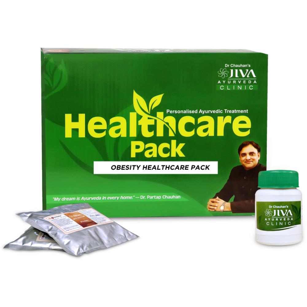 Jiva Ayurveda Obesity Health Care Pack (1Set)