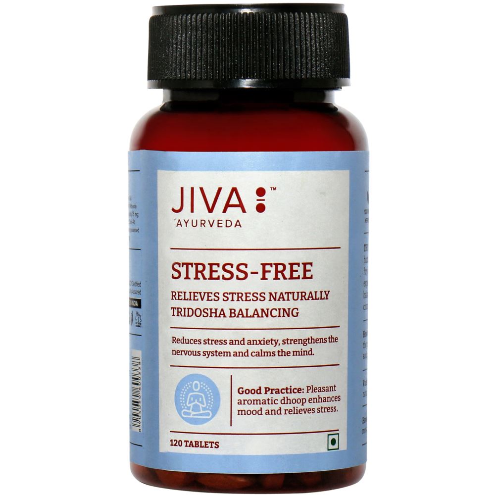 Jiva Ayurveda Stress Free Tablets (120tab)