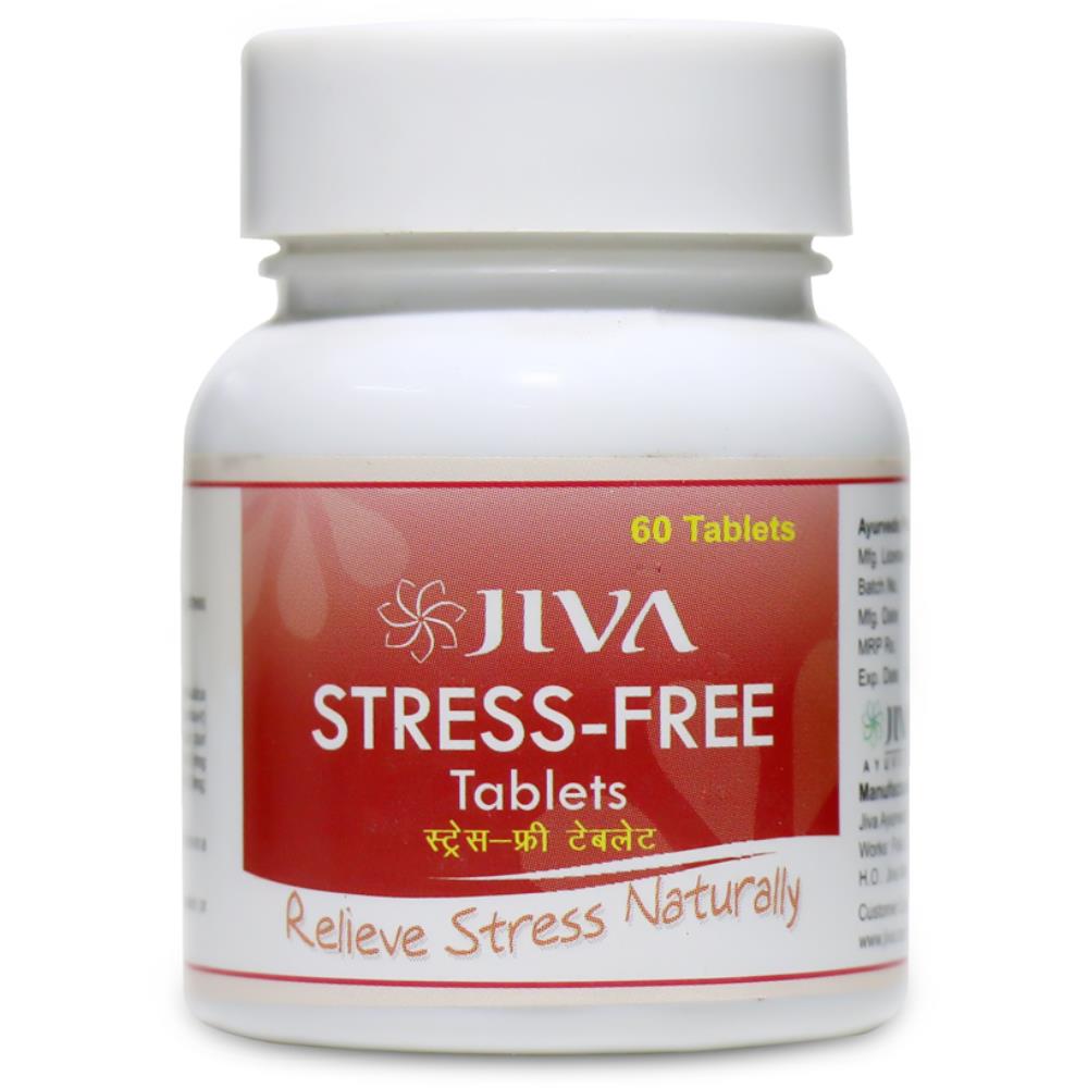 Jiva Ayurveda Stress Free Tablets (60tab)