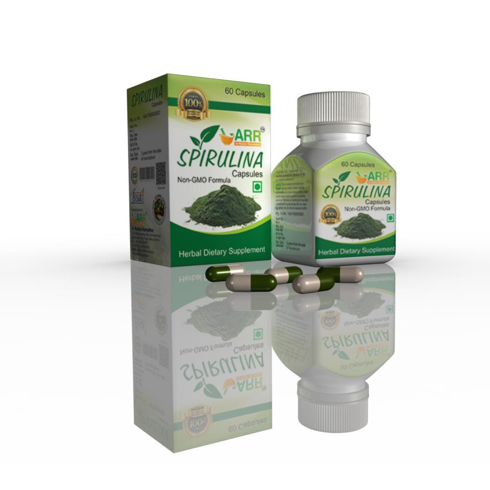 Al Rahim Spirulina Capsule (60caps)