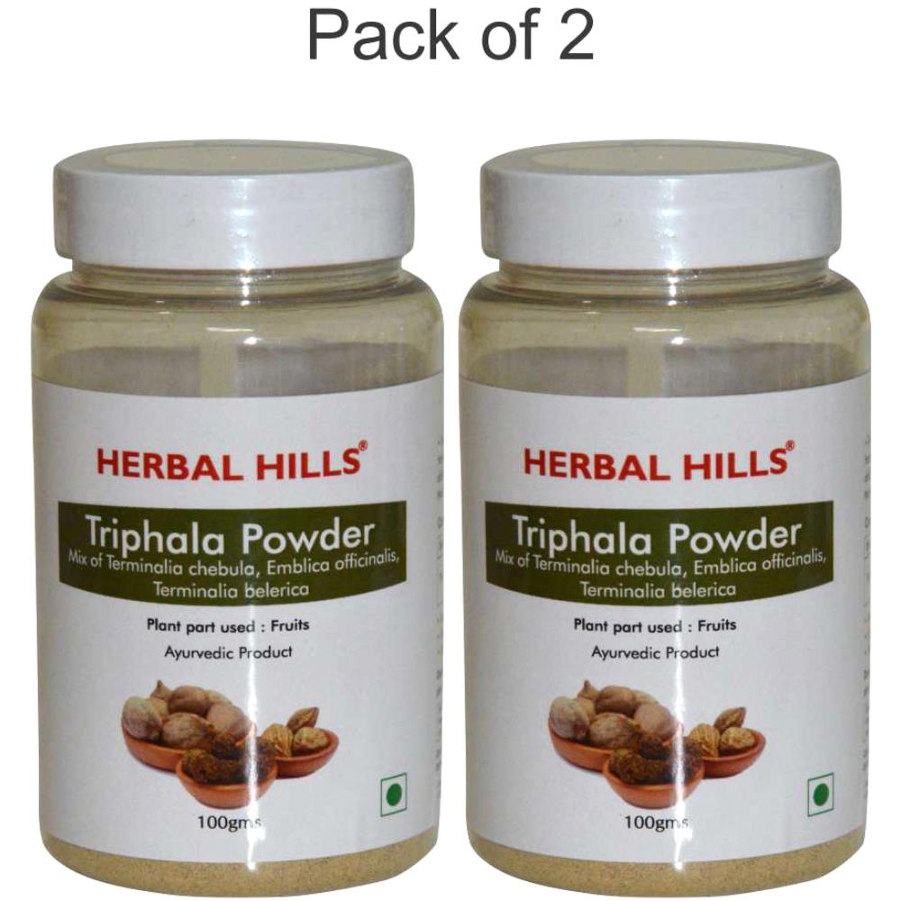 Herbal Hills Triphala Powder (100g, Pack of 2)