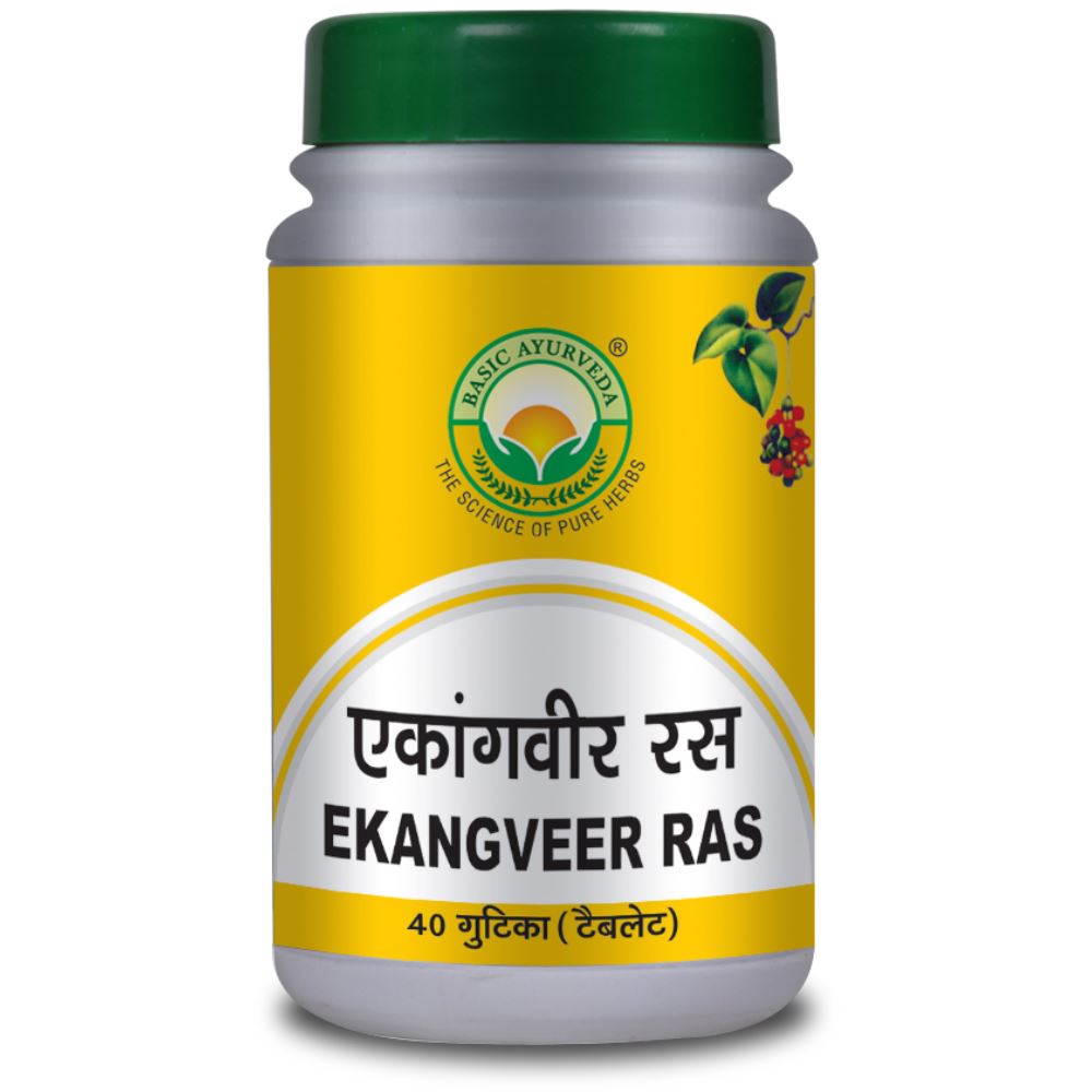 Basic Ayurveda Ekangveer Ras (40tab)