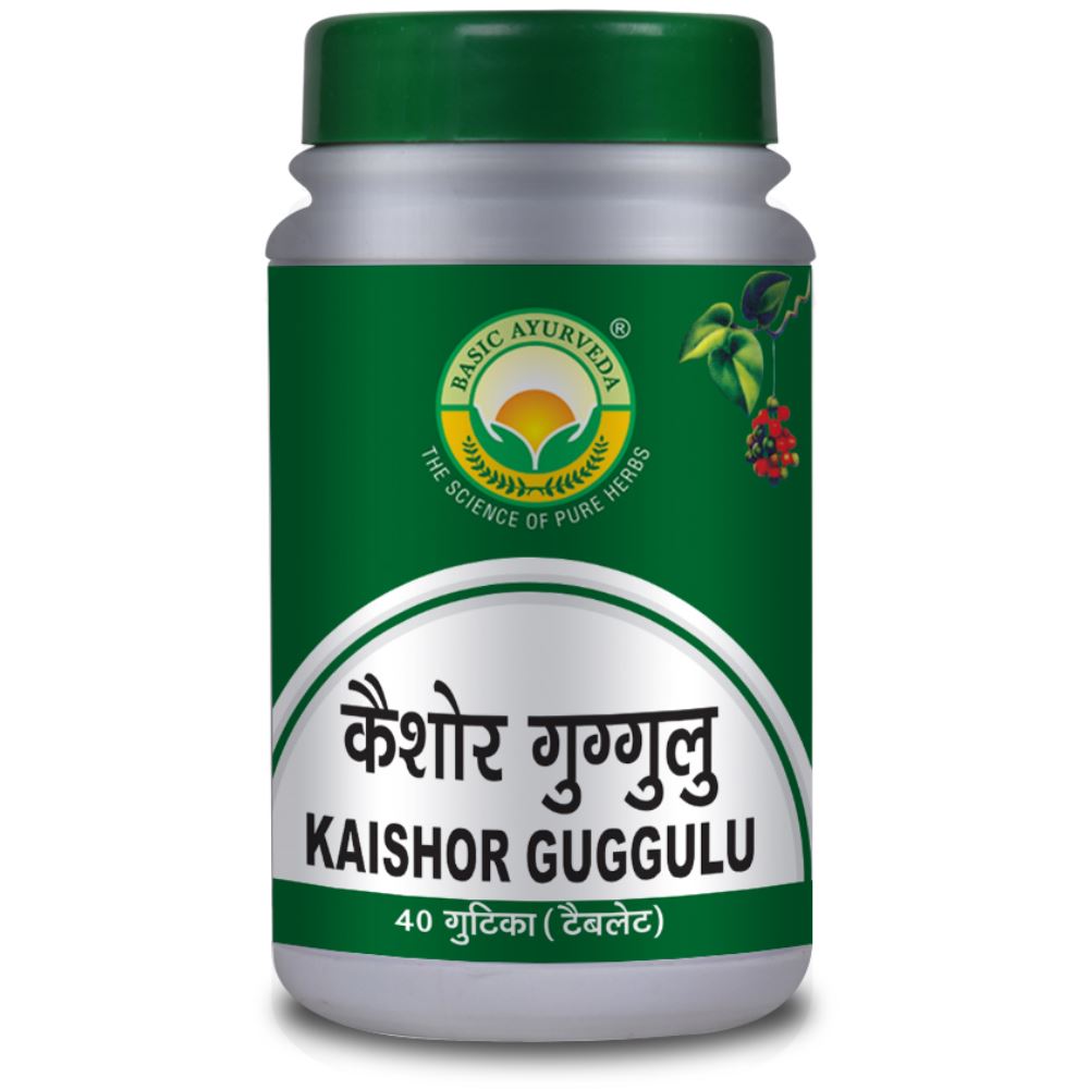 Basic Ayurveda Kaishor Guggulu (40tab)