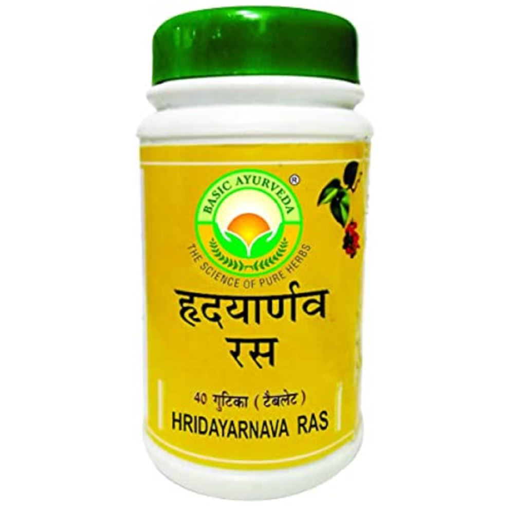 Basic Ayurveda Kridayarnava Ras (40tab)