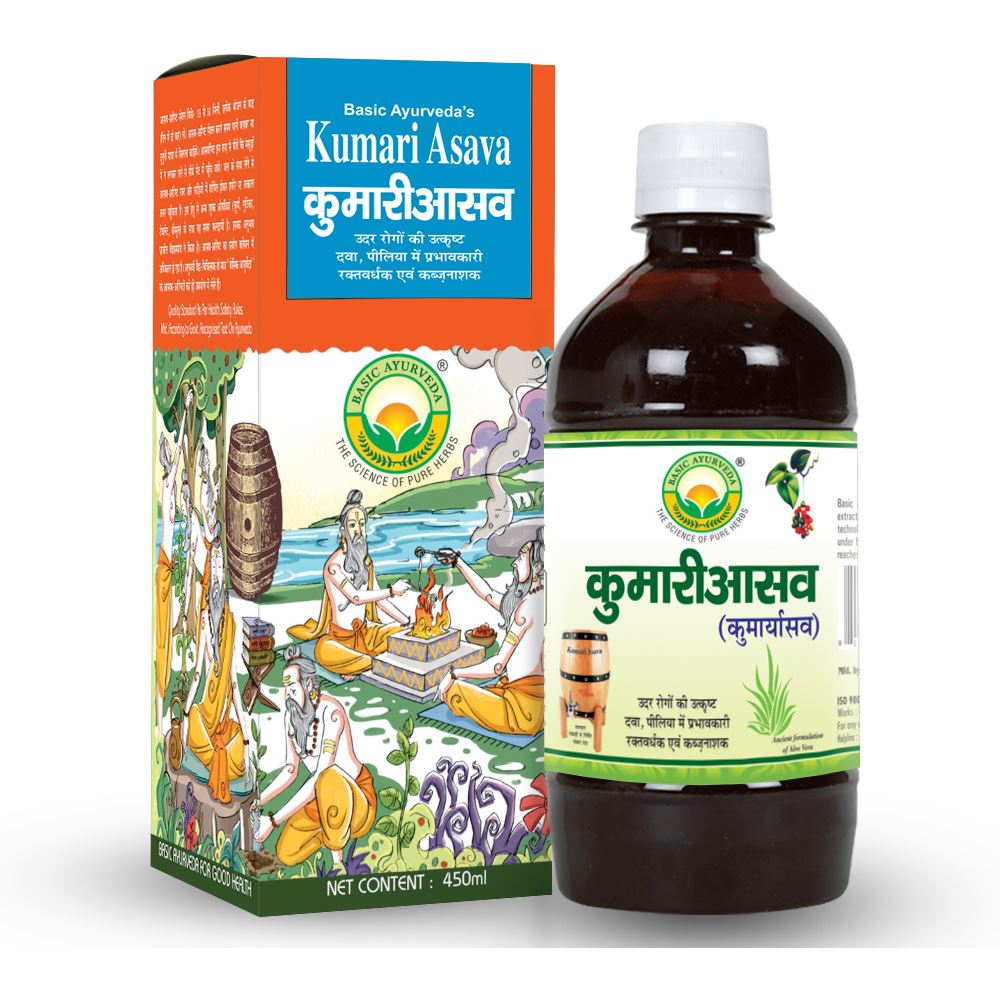 Basic Ayurveda Kumari Asava (450ml)