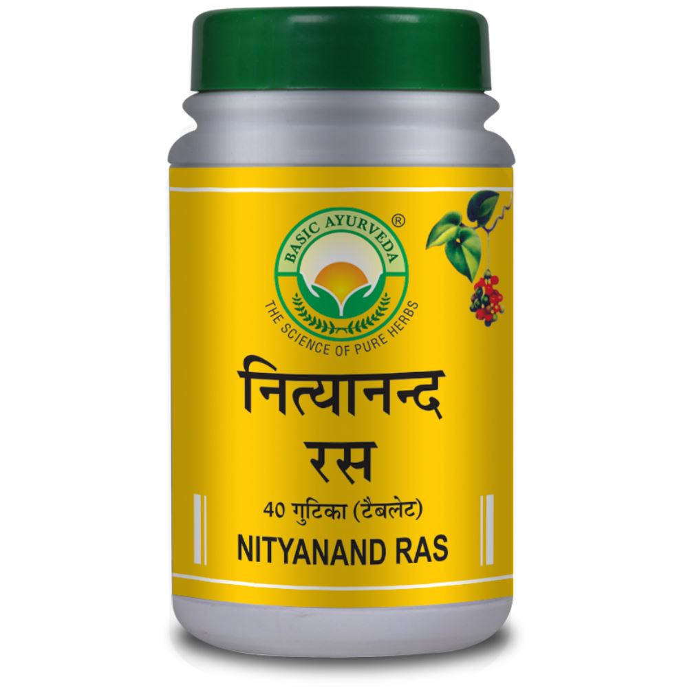 Basic Ayurveda Nityanand Ras (40tab)