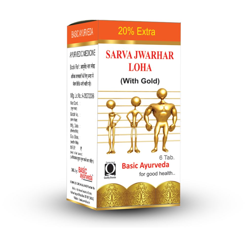 Basic Ayurveda Sarva Jwahar Loh (6tab)