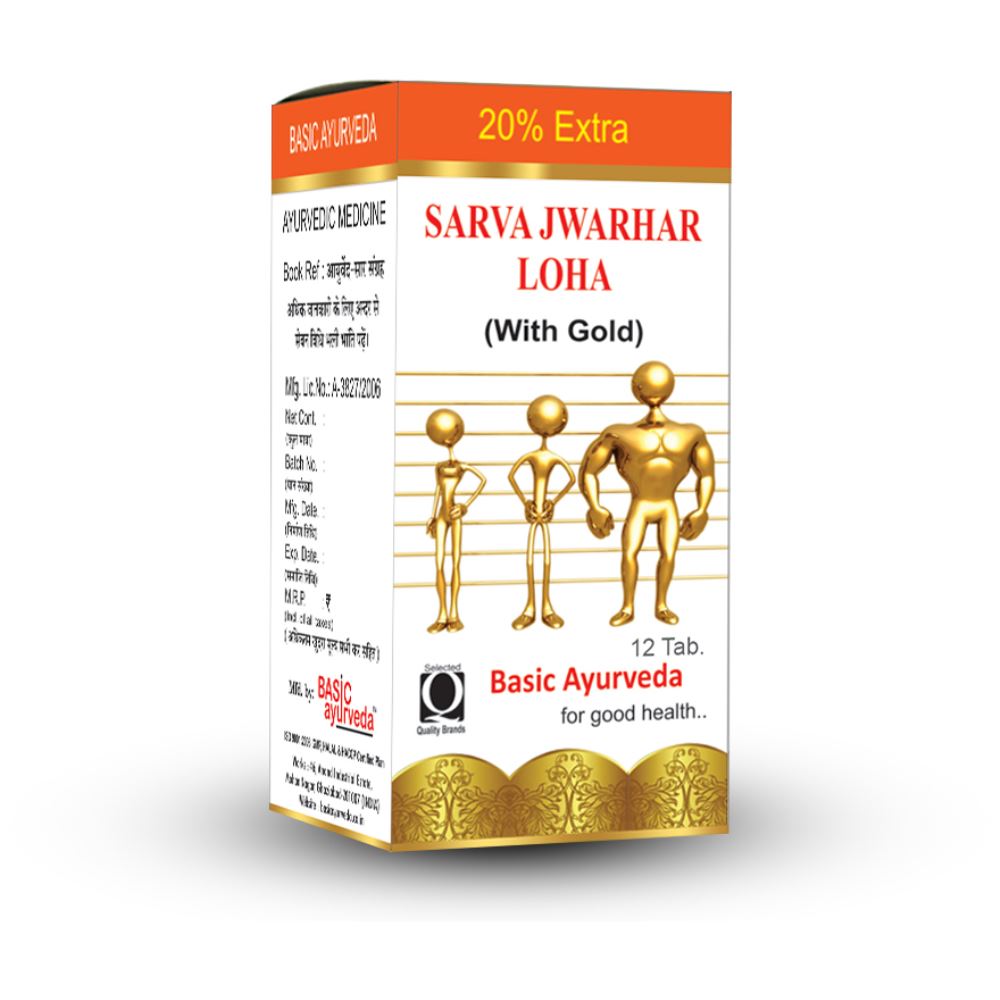 Basic Ayurveda Sarva Jwahar Loh (12tab)