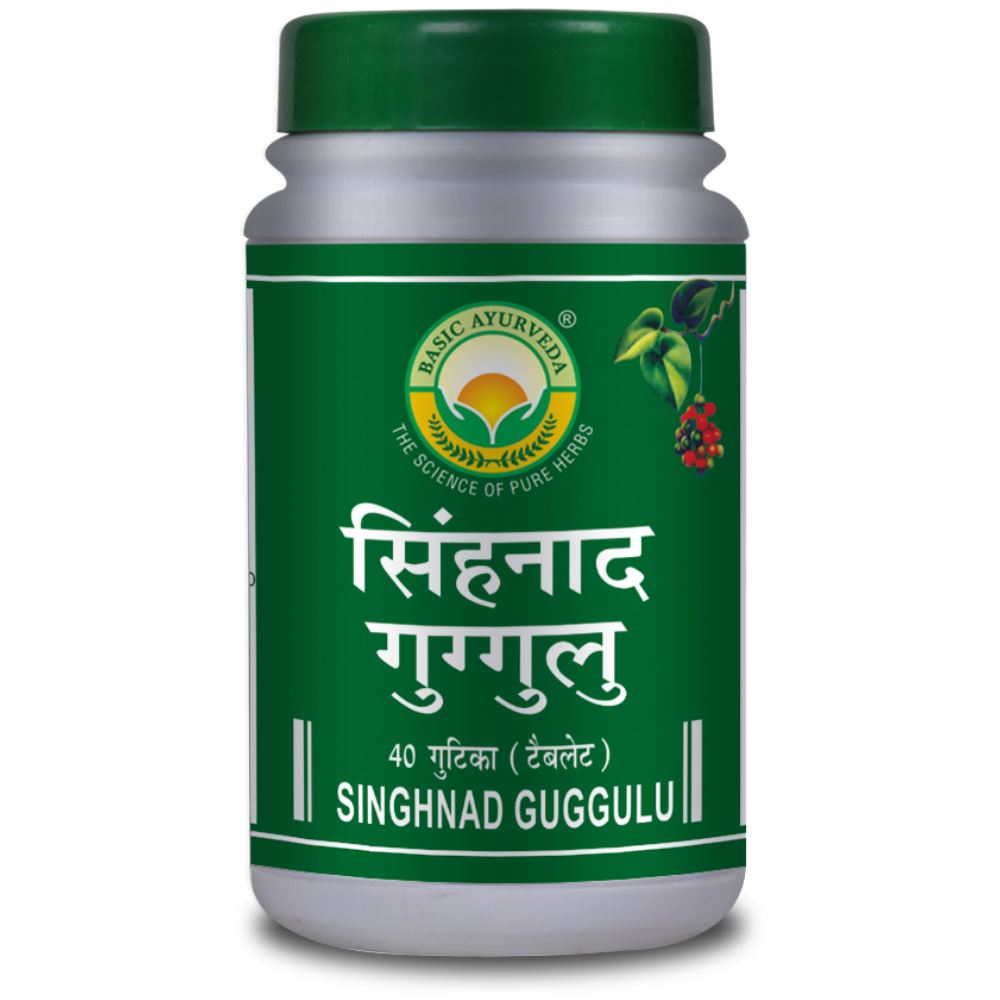 Basic Ayurveda Singhnad Guggulu (40tab)