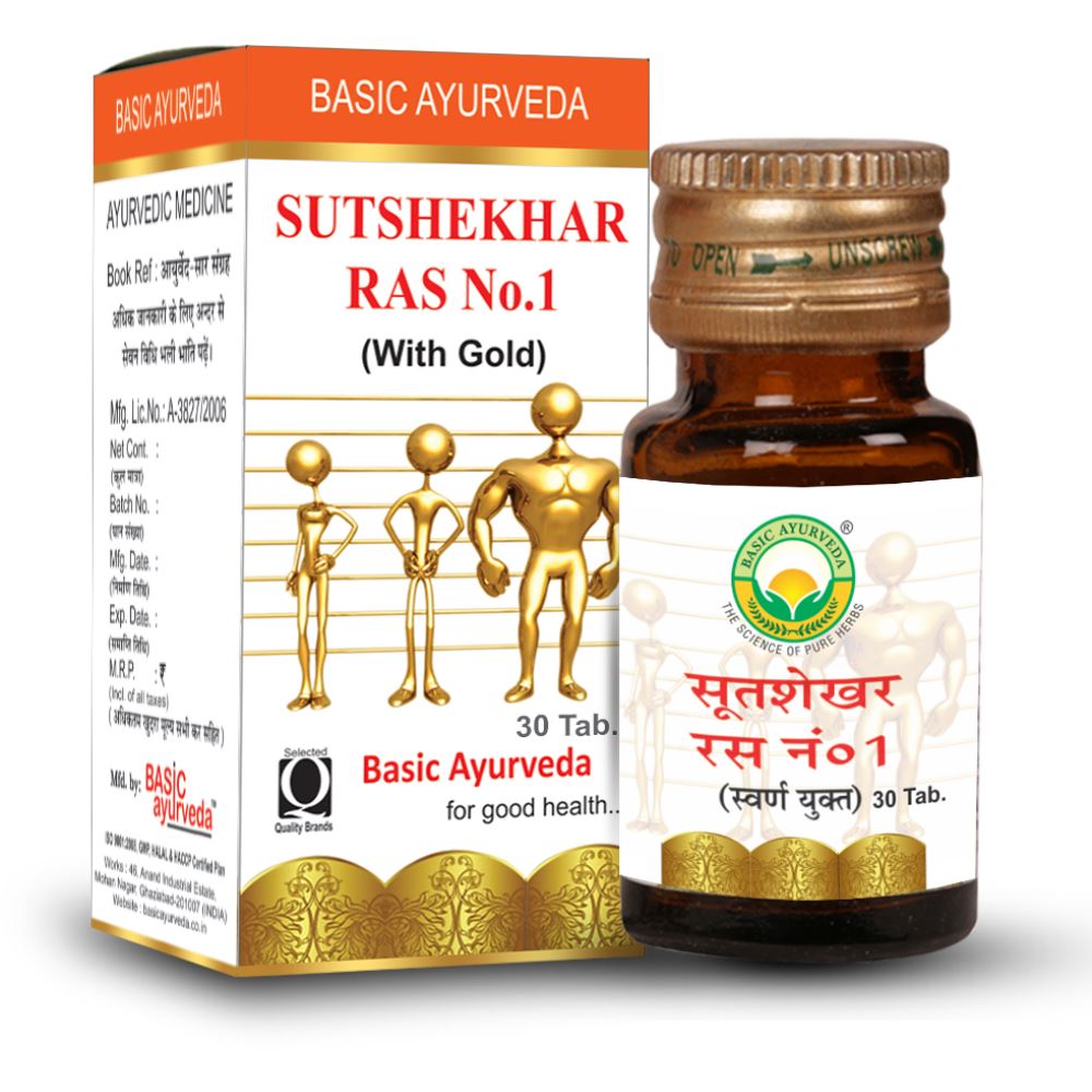 Basic Ayurveda Suthshekar Ras (30tab)