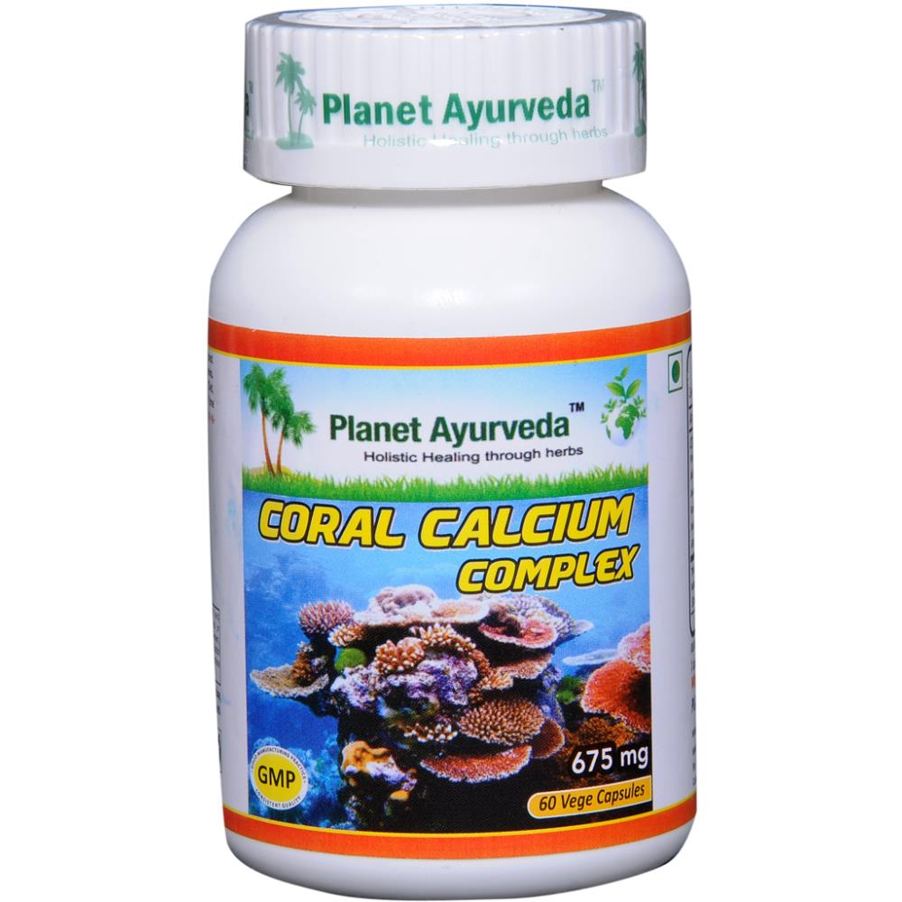 Planet Ayurveda Coral Calcium Complex Capsule (60caps)