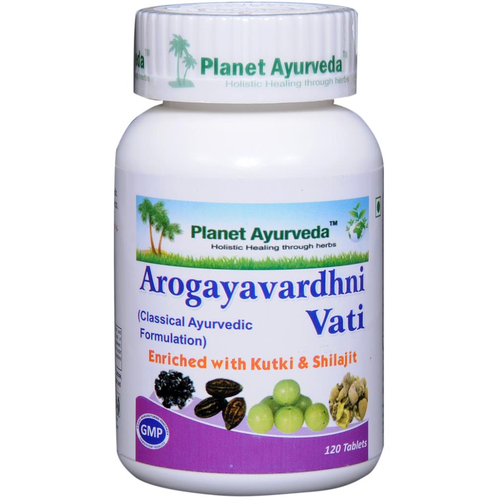 Planet Ayurveda Arogyavardhini Vati (120tab, Pack of 2)