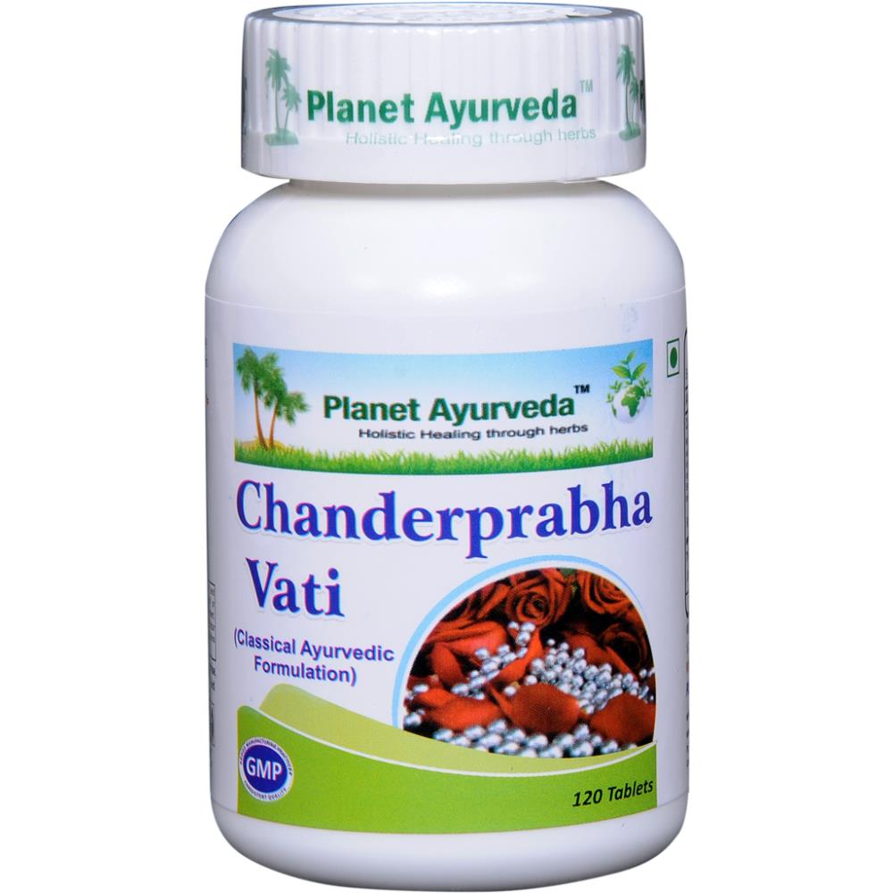 Planet Ayurveda Chanderprabha Vati (120tab, Pack of 2)