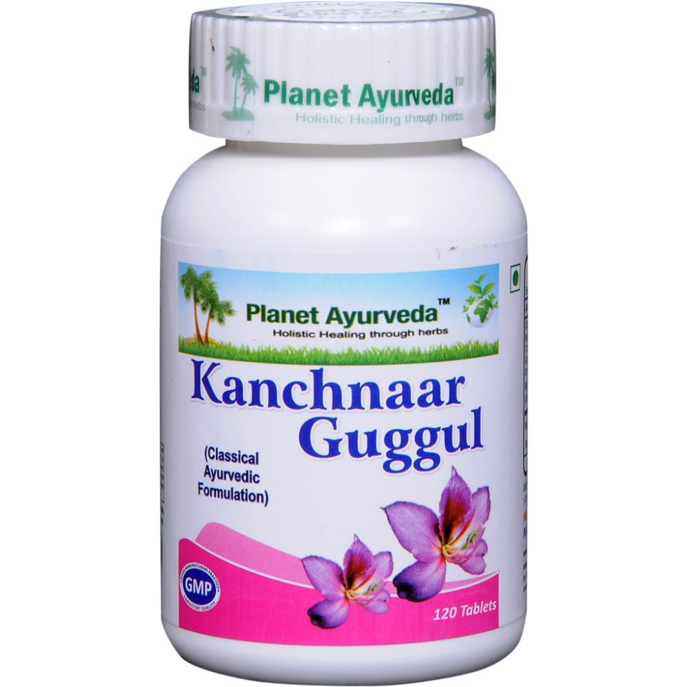 Planet Ayurveda Kanchnaar Guggul (120tab, Pack of 2)