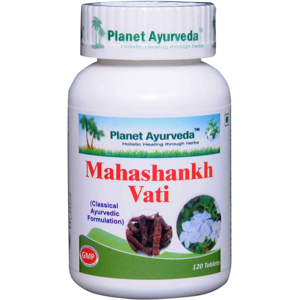 Planet Ayurveda Mahashankh Vati (120tab, Pack of 2)