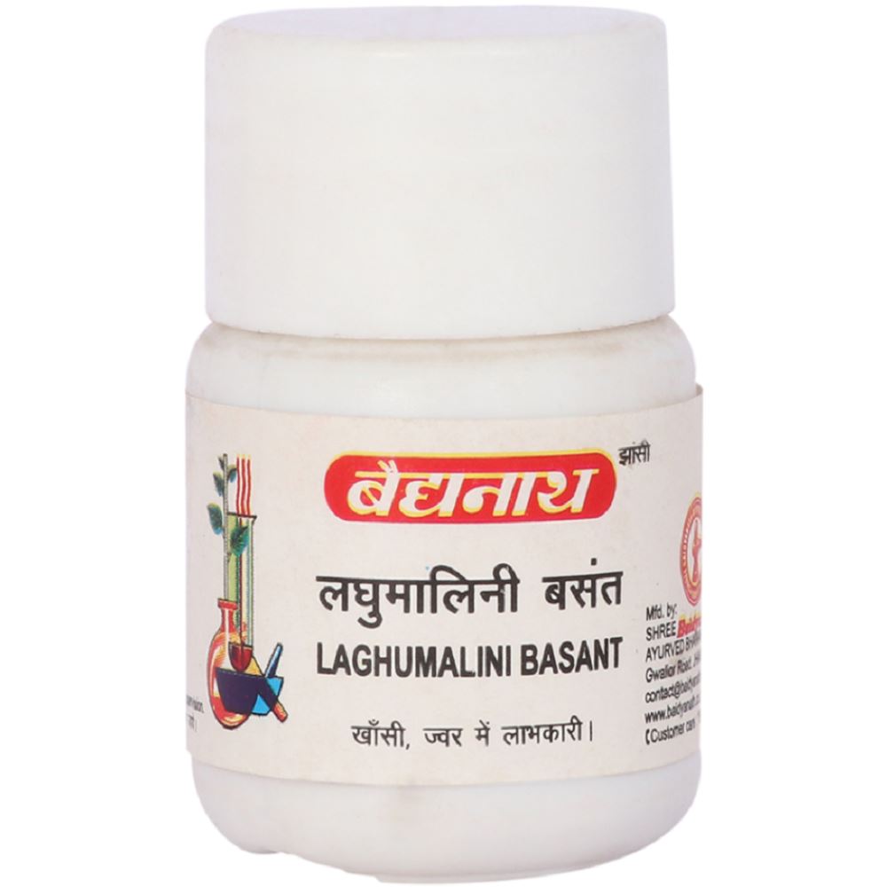 Baidyanath Laghumalini Basant Ras (40tab)