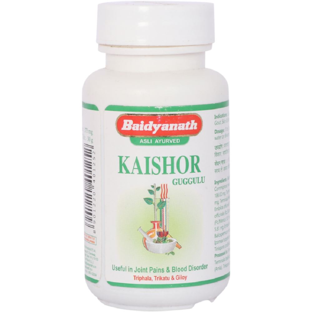 Baidyanath Kaishor Guggulu (80tab)