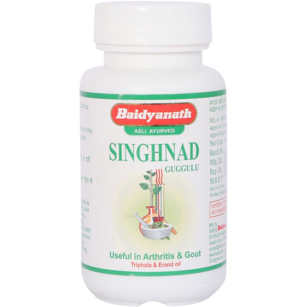 Baidyanath Singhnad Guggulu (80tab)