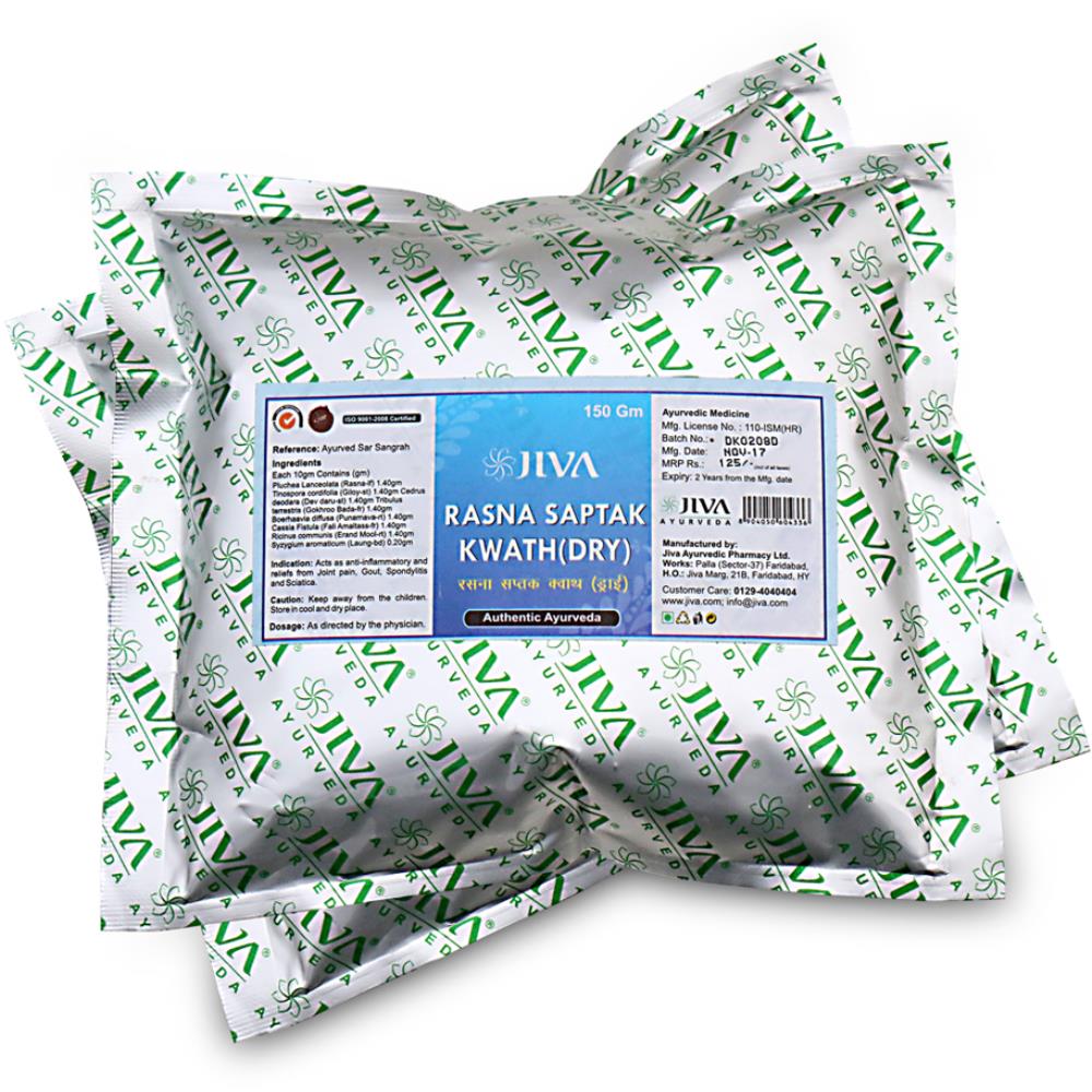 Jiva Ayurveda Rasna Saptak Kwath (150g)