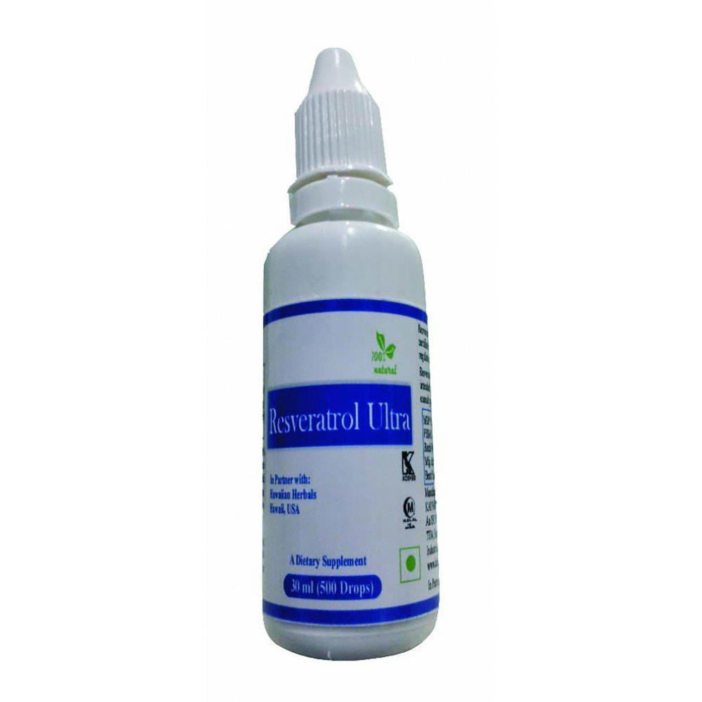 Hawaiian Herbal Resveratrol Ultra Drops (30ml)