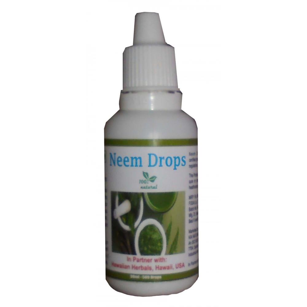 Hawaiian Herbal Neem Drops (30ml)