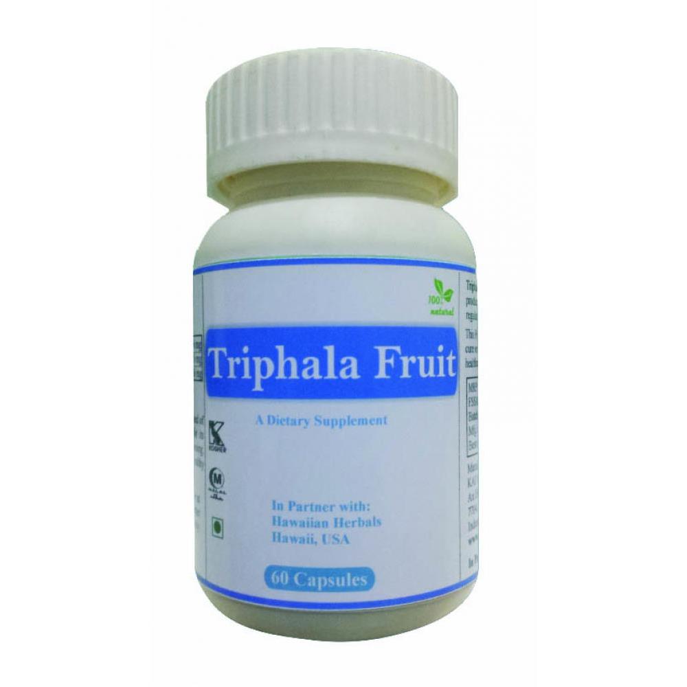 Hawaiian Herbal Triphala Fruit Capsules (60caps)