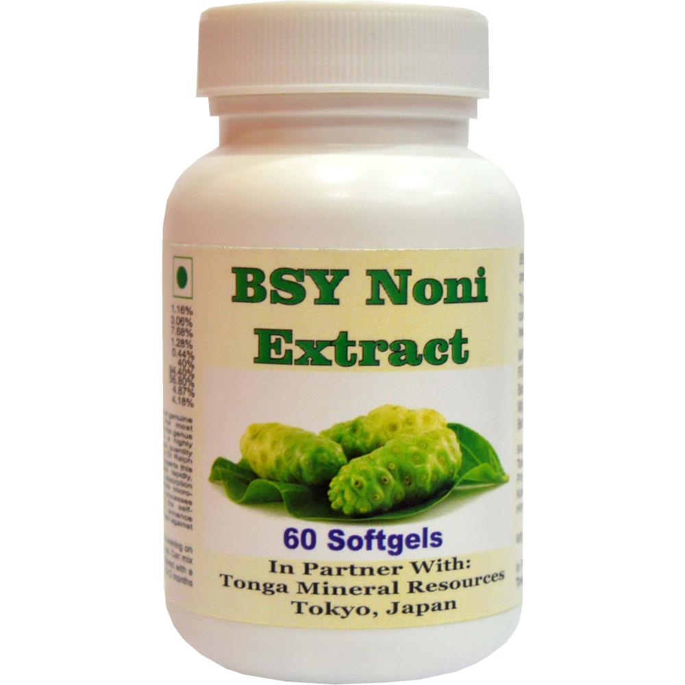 Tonga Herbs BSY Noni Extract Softgel (60Soft Gels)