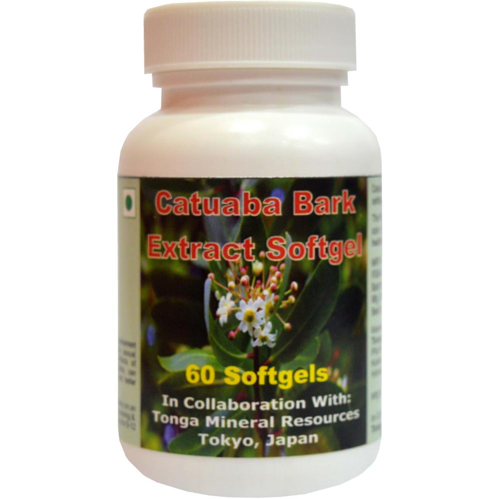 Tonga Herbs Catuaba Bark Extract Softgel (60Soft Gels)