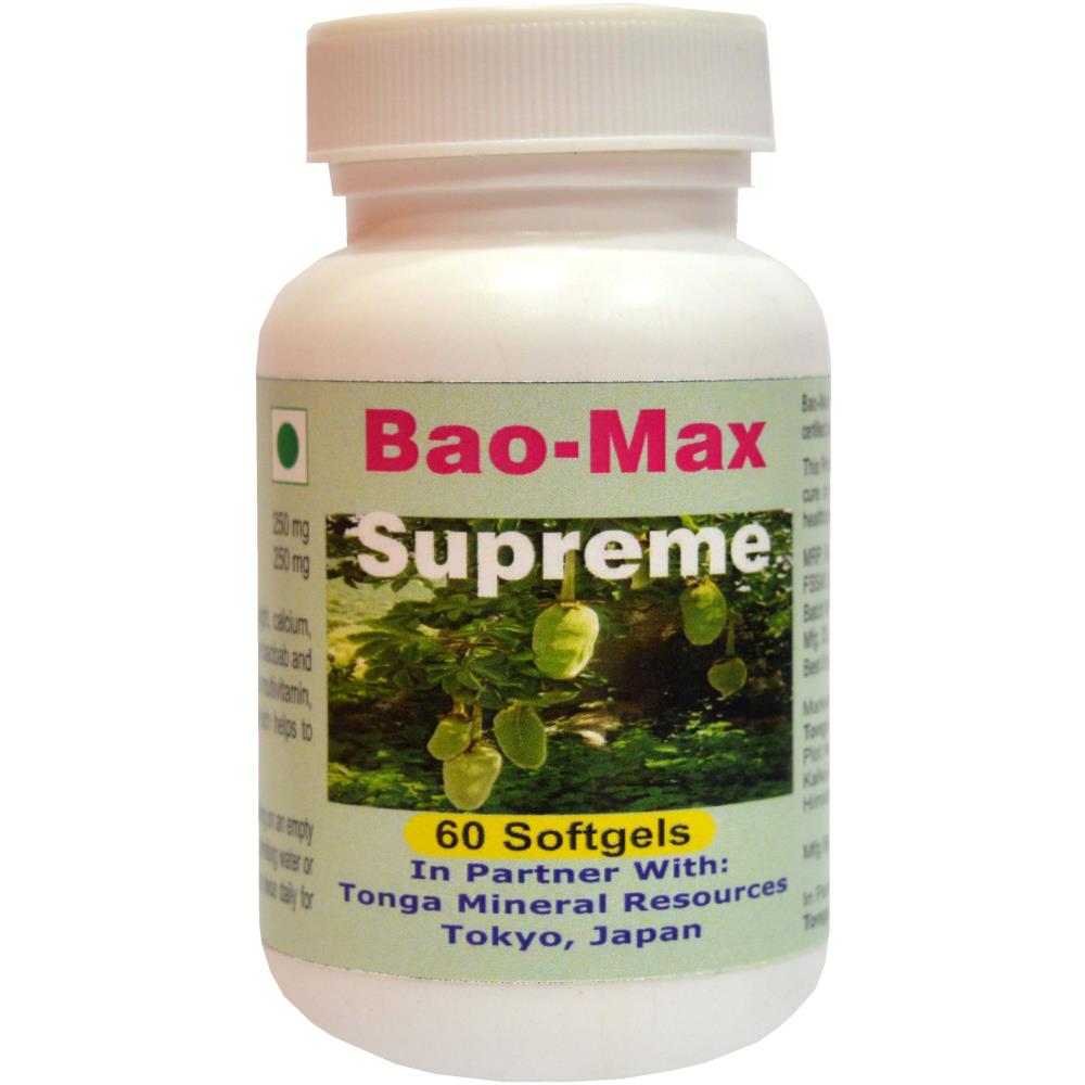 Tonga Herbs Baomax Supreme Softgel (60Soft Gels)