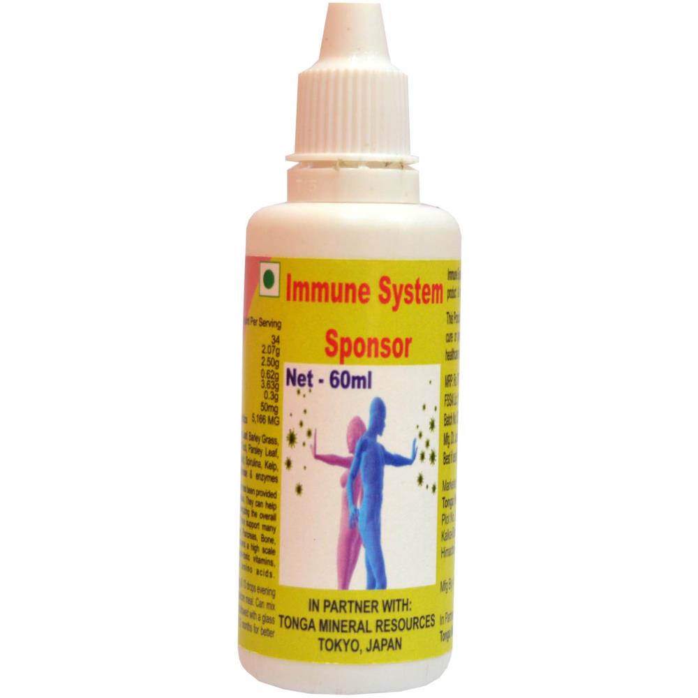 Tonga Herbs Immune System Sponsor Drops (60ml)